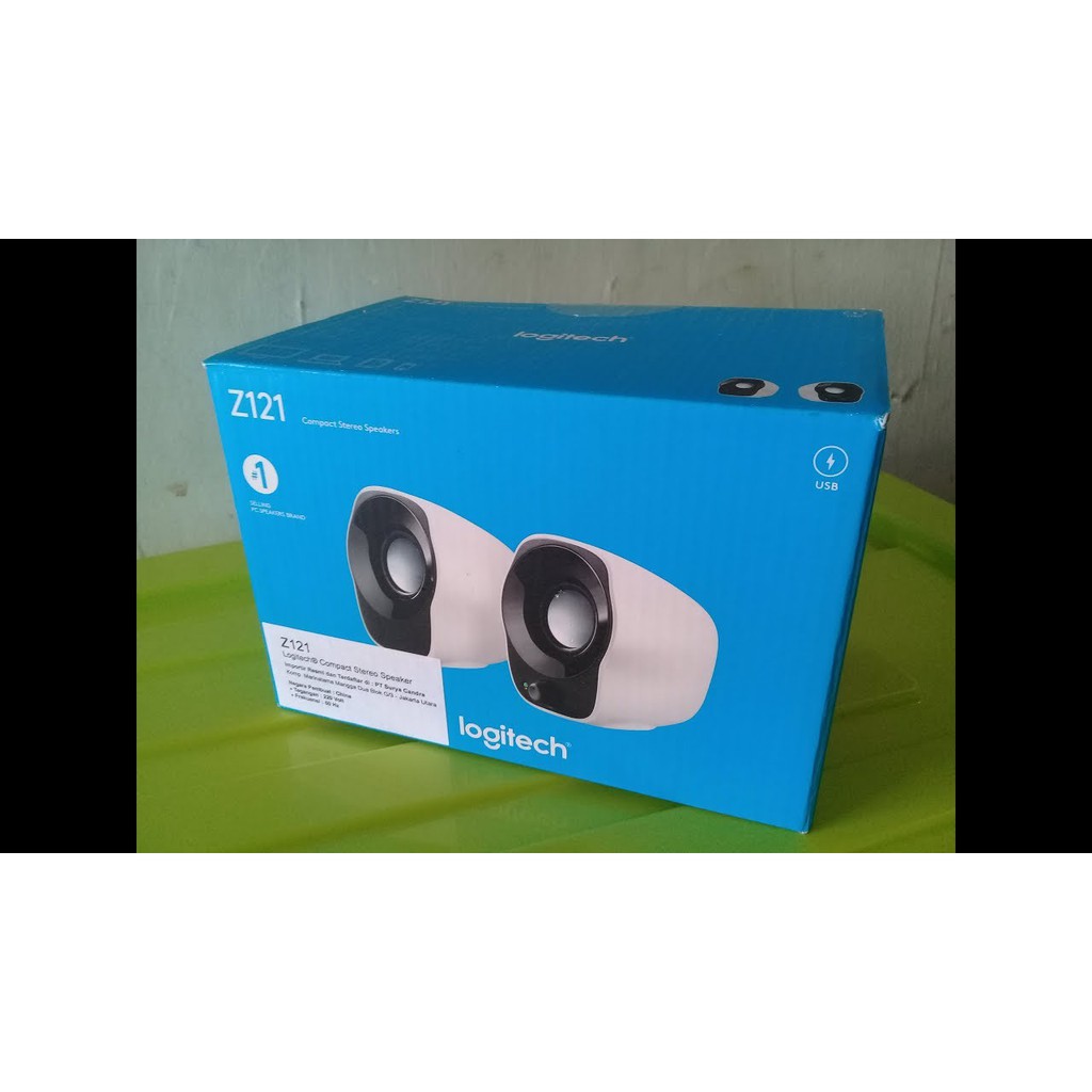 logitech z121 compact stereo speaker