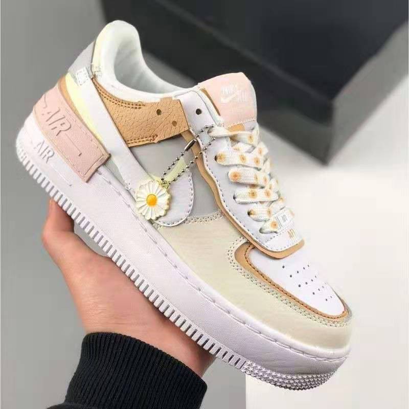 Fashion Airforce 1 shadow Macaron Multicolor design rubber shoes ...