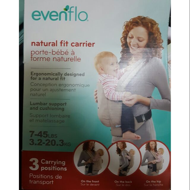 evenflo natural fit carrier