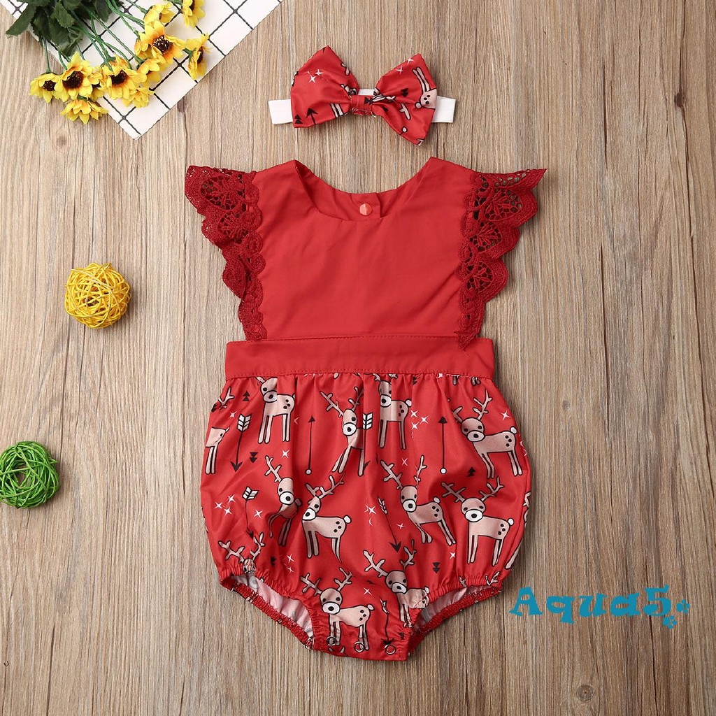 ruffle girl christmas outfits