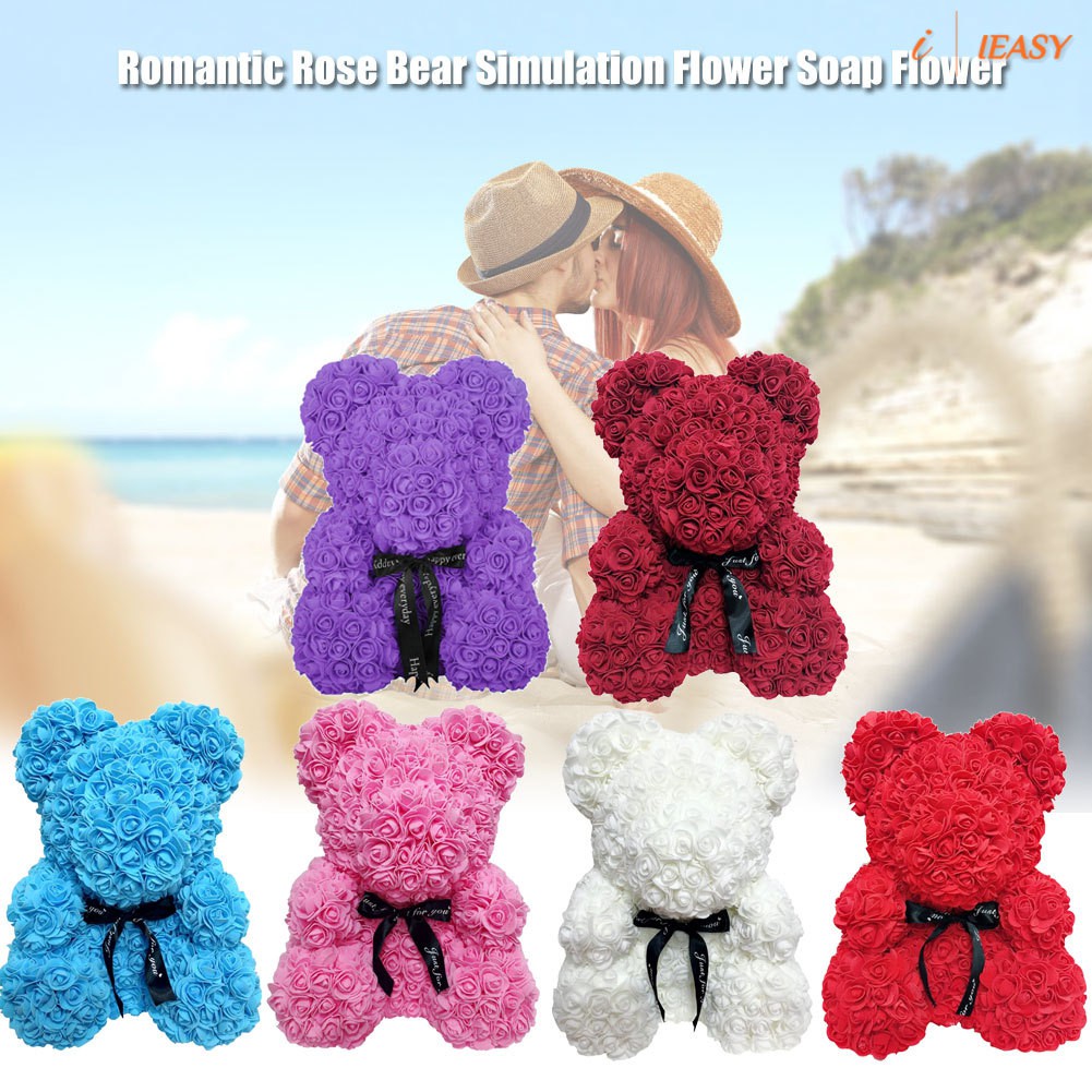 rose bear foam