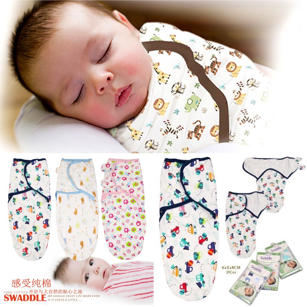 Swaddle Blanket Baby Receiving Blanket Swaddle Me Wrap Shopee Philippines