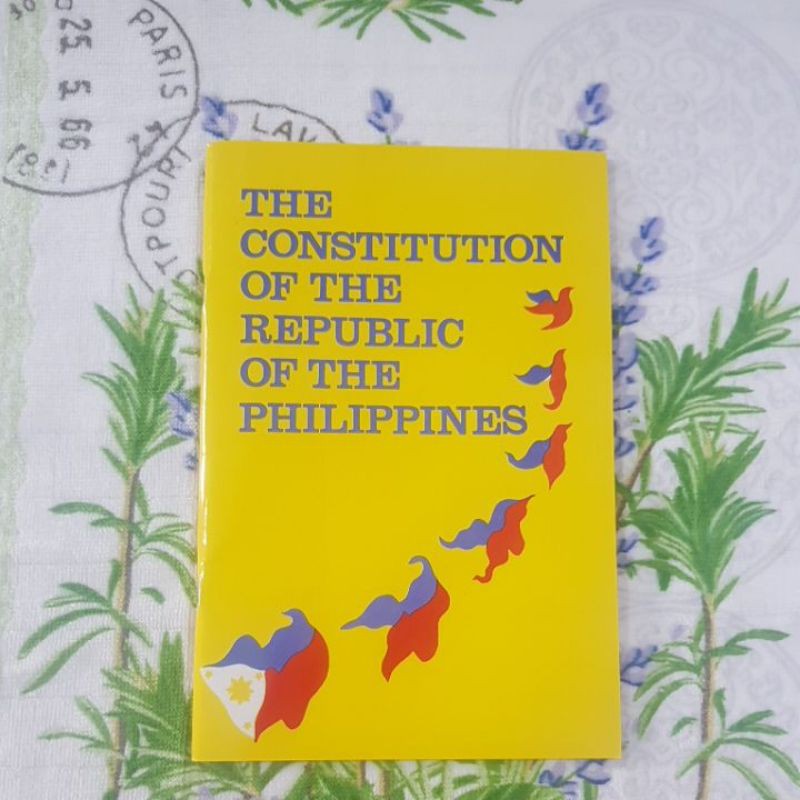 Constitution Of The Philippines Book