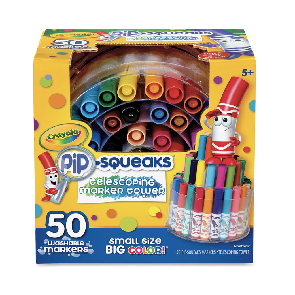 Crayola Pip Squeaks Marker Set 50 Washable Markers Shopee Philippines