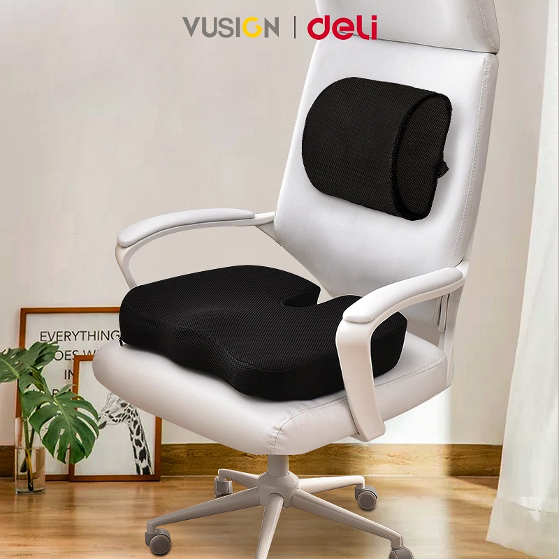 Vusign by Deli High Quality Comfortable Memory Foam Seat Cushion VS750