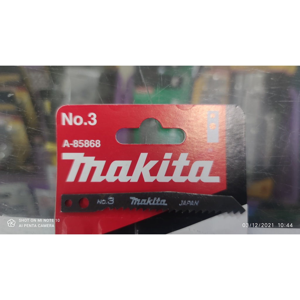 Makita Jigsaw Blade No. 3 (Sold Per Piece) Shopee Philippines