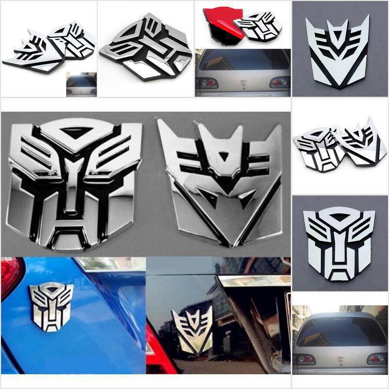 TCPH 3D Logo Protector Autobot Transformers Emblem Badge Graphics Decal ...