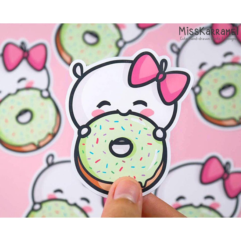 Pichi Doughnut, Kawaii Food Cardstock Die Cut Shopee Philippines