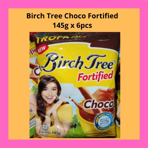 Birch Tree Fortified Choco Milk (145g) Shopee Philippines