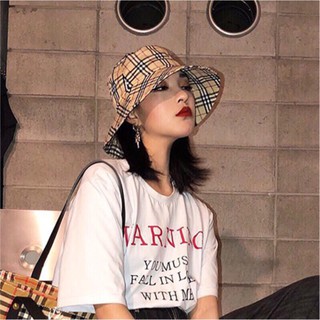 burberry bucket hat outfit