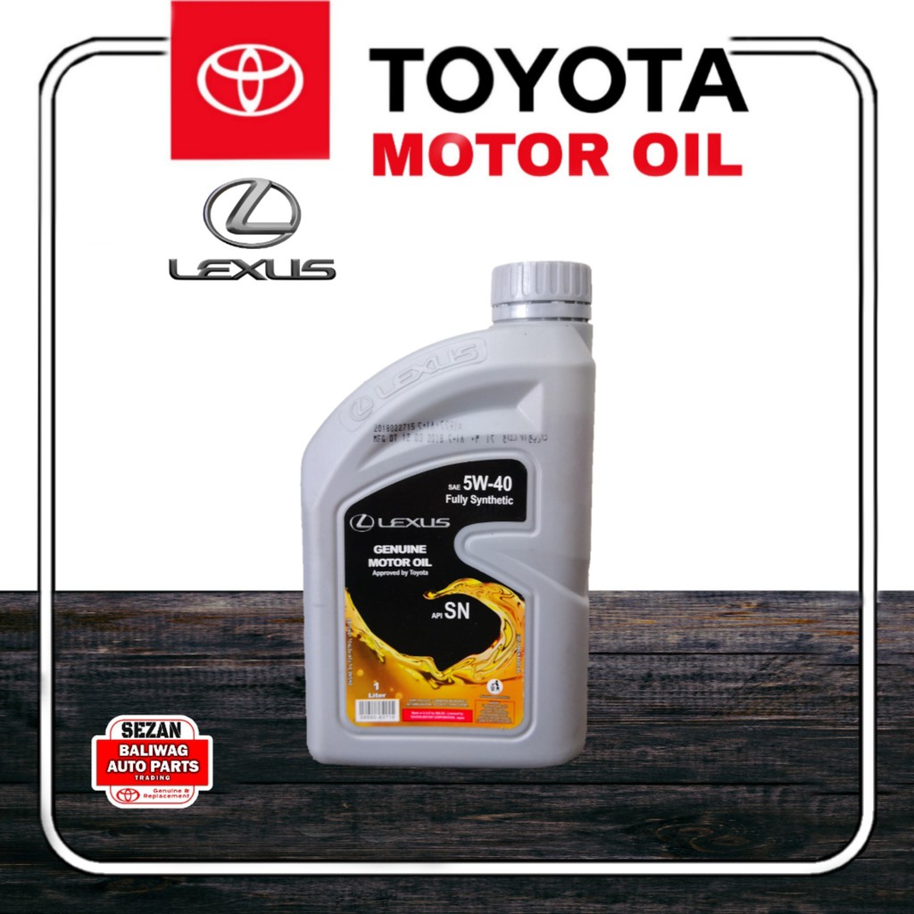 Best Motor Oil For Lexus