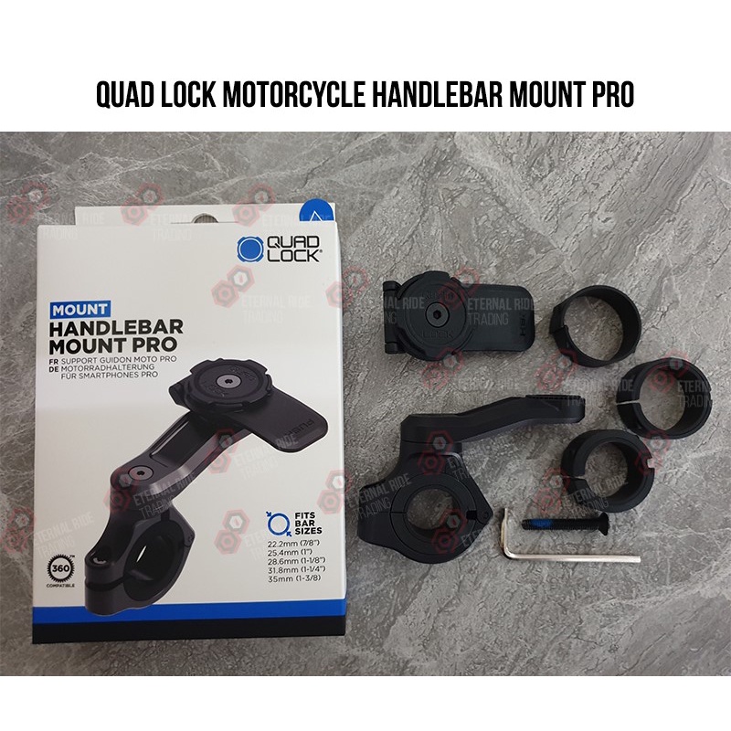 Quad Lock Motorcycle Handlebar Mount Pro Shopee Philippines
