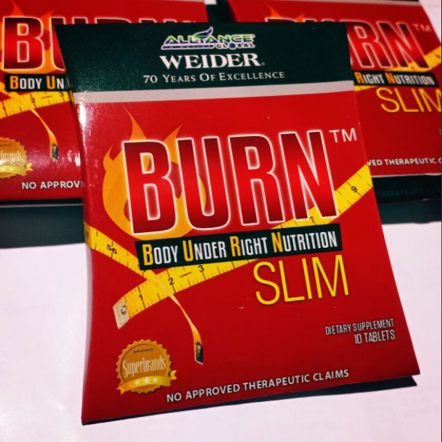Aimglobal Burn Slim 10tablets(100 Original) Shopee Philippines
