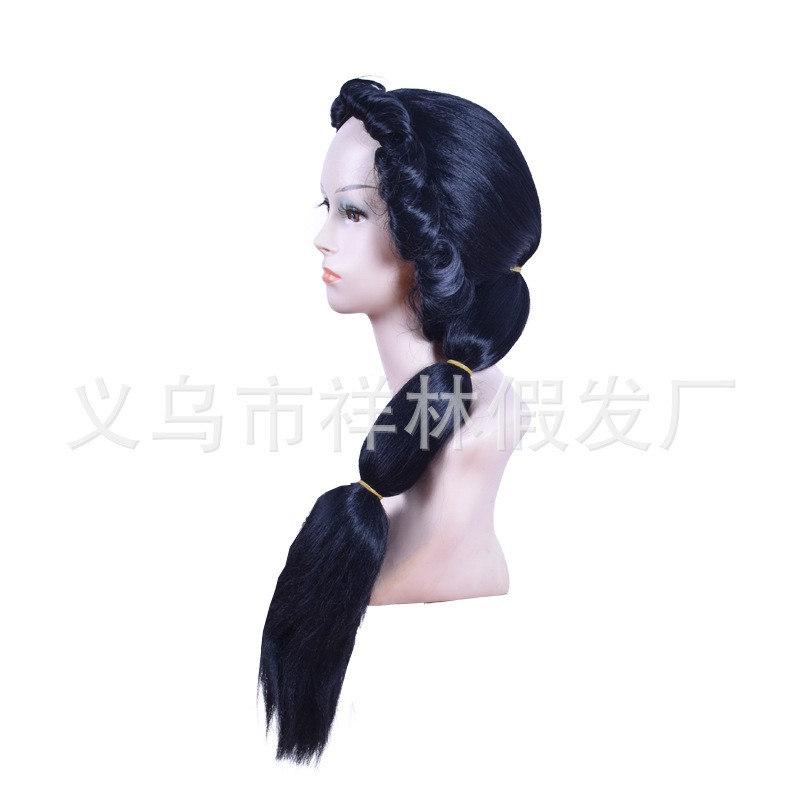 Disney Aladdin Movie Child Girls Princess Jasmine Long Black