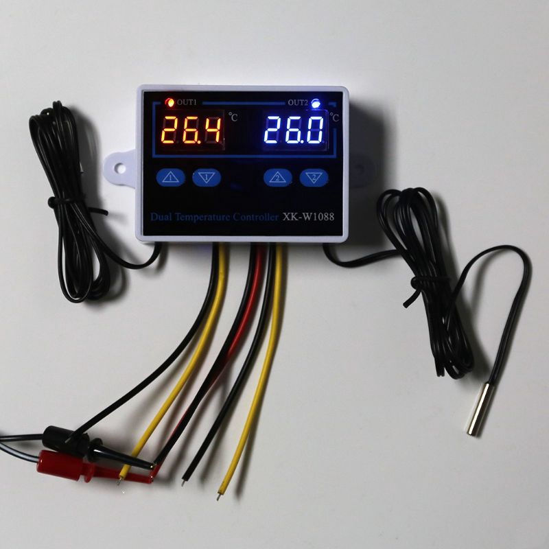 dual stage temperature controller