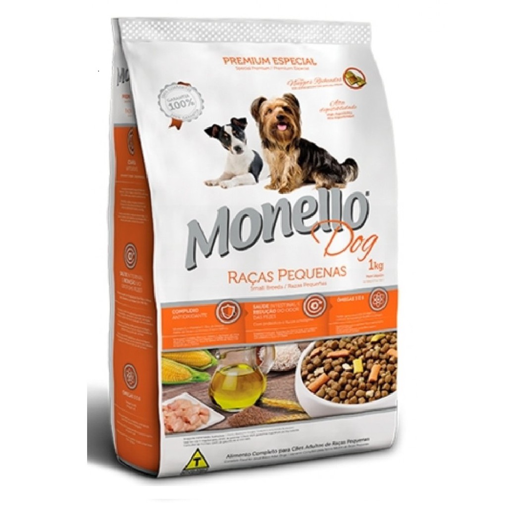 MONELLO DOG FOOD FOR SMALL BREED 1kg Original packaging Shopee