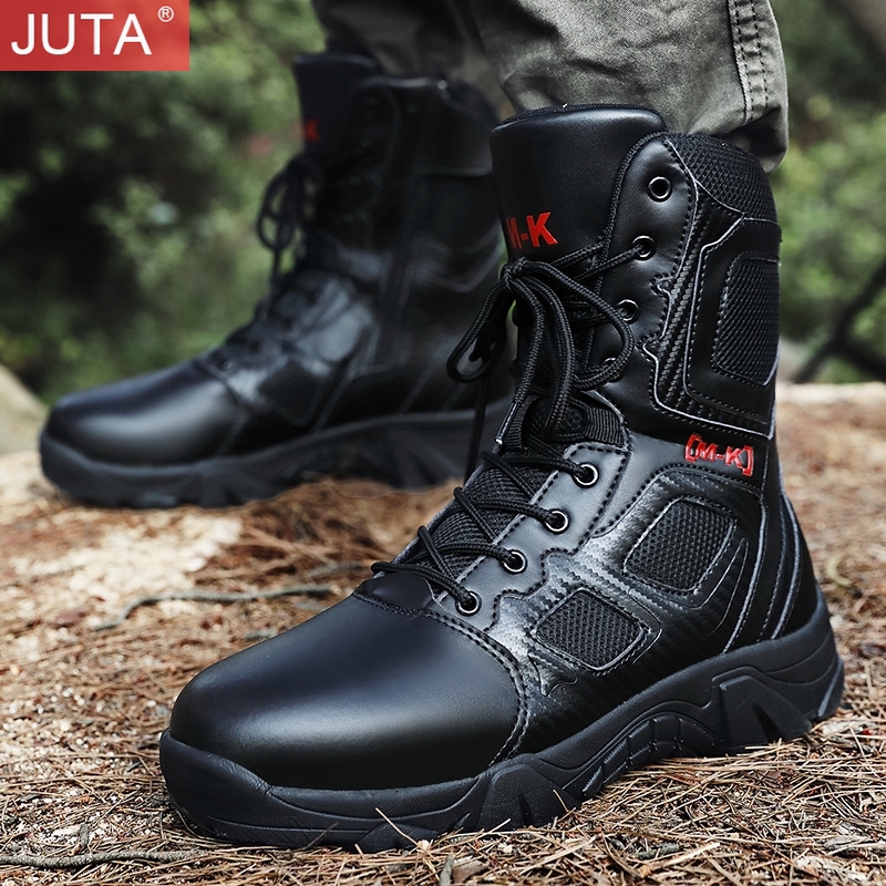 steel toe cap desert boots