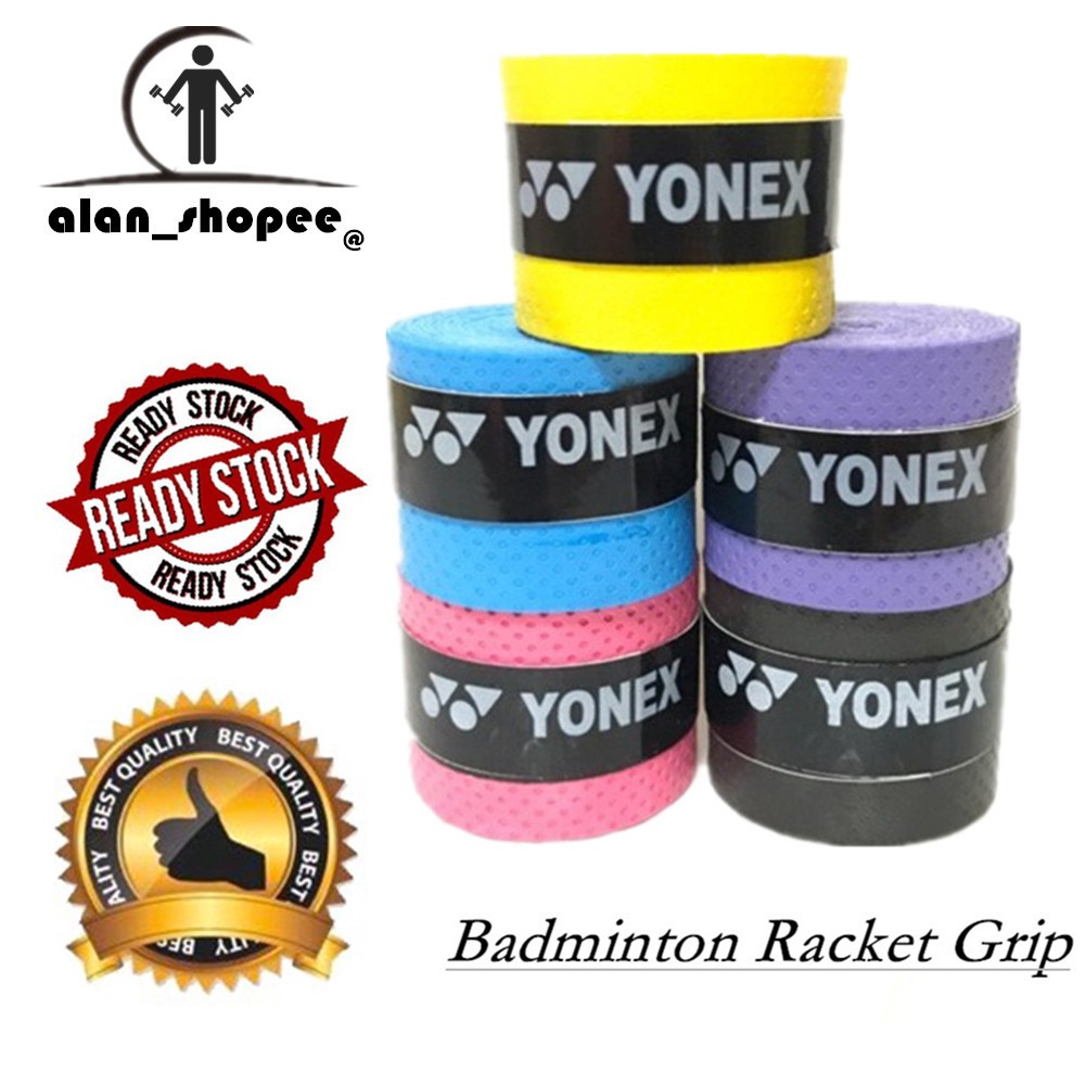 [READY STOCK] Racket Over Grip Antislip Over grip Roll Badminton