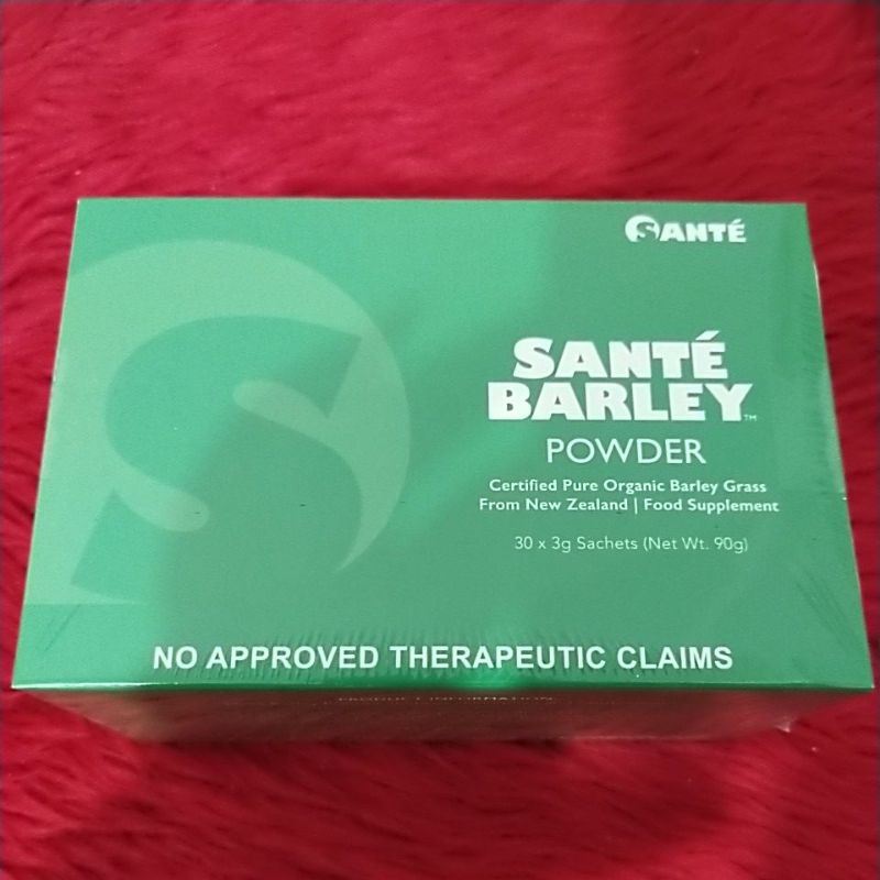 SANTE BARLEY JUICE 30 sachets per box Shopee Philippines