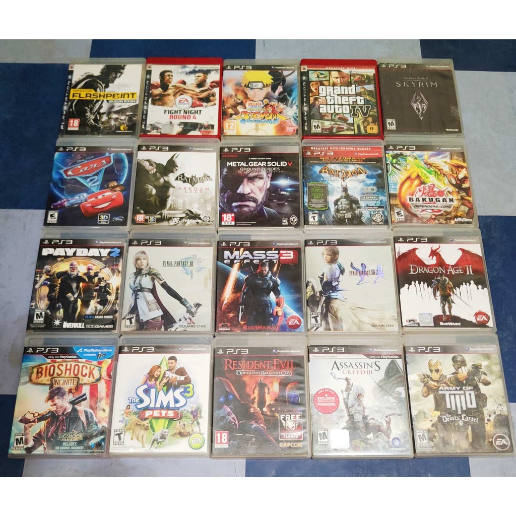 PS3 / Playstation 3 Games Adventure / Open World Shopee Philippines