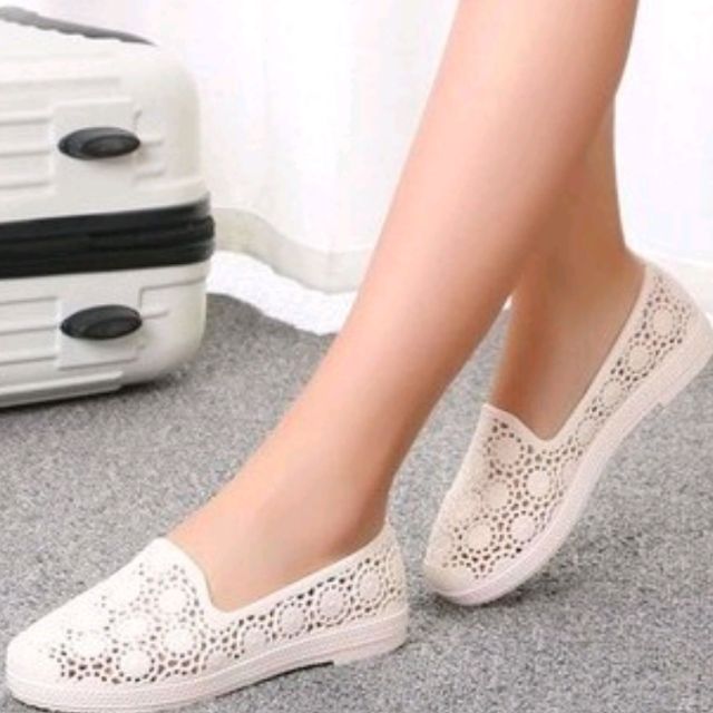 rubber jelly shoes