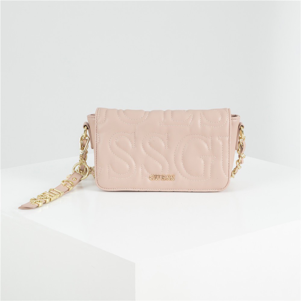 guess sling bag pink