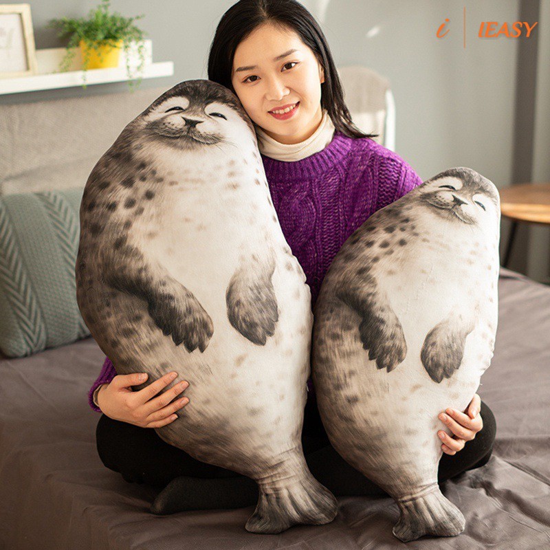 life size seal plush