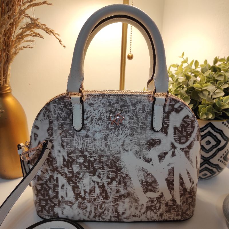Original DKNY Catherine Dome Satchel/Crossbody Bag Shopee Philippines