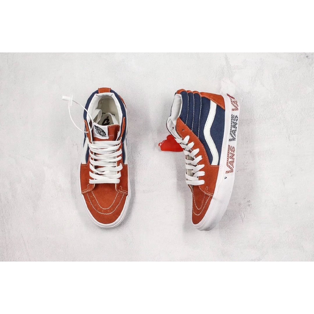 color block high top vans