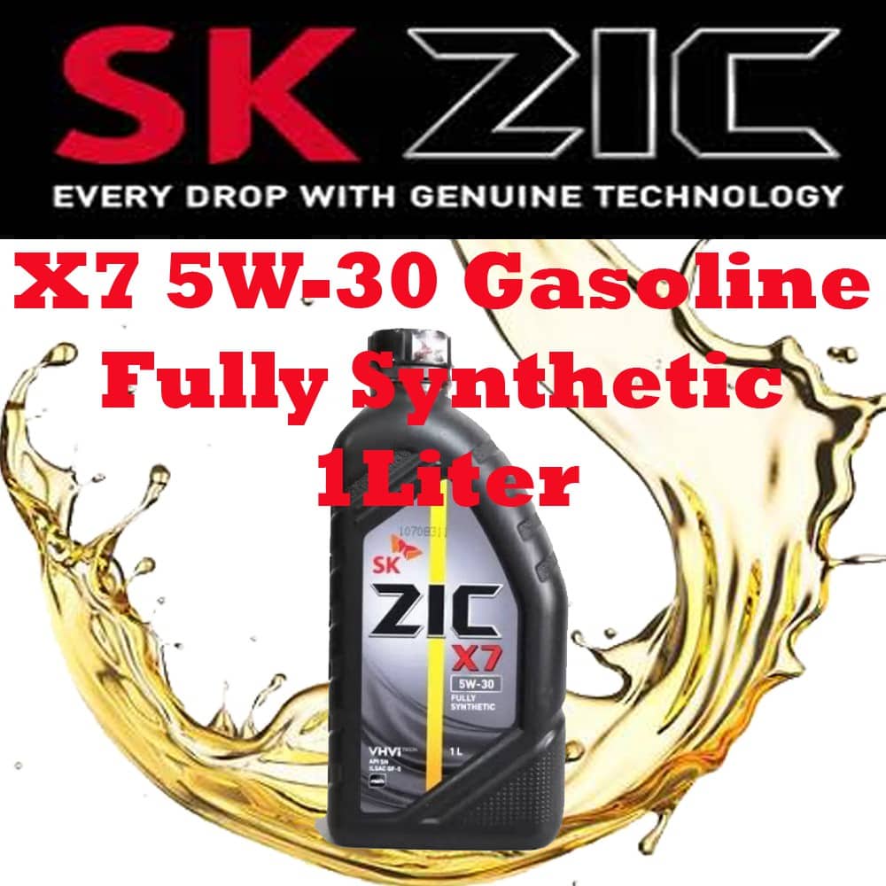 SK ZIC X7 5W-30 Fully Synthetic Gasoline 1 Liter | Shopee Philippines