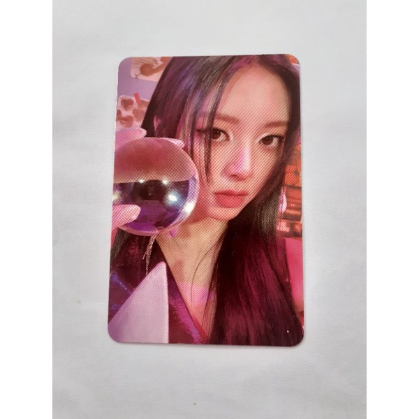 itzy yuna guess who official photocard onhand | Shopee Philippines