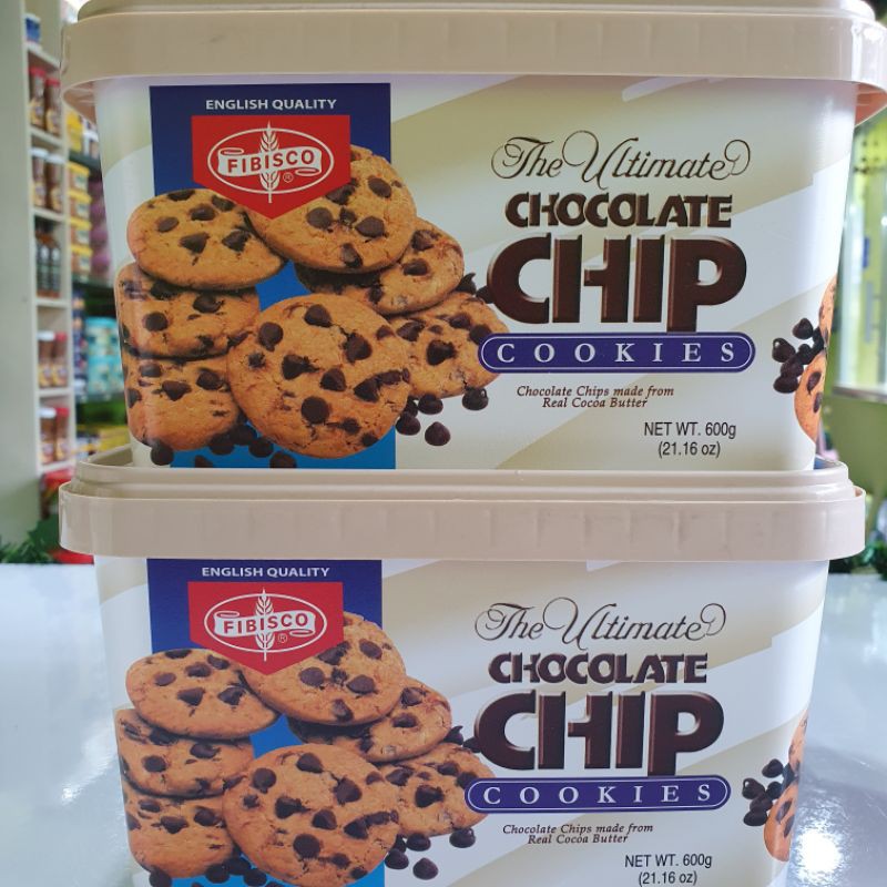 Fibisco Chocolate Chip Cookies 600g, Ultimate Choco Cookie, Chips
