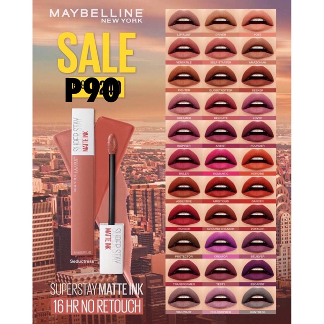 Maybelline Super Stay Matte Ink