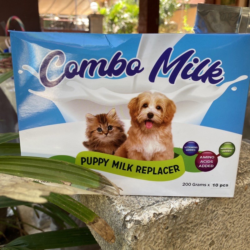 how do you use milk replacer for puppies