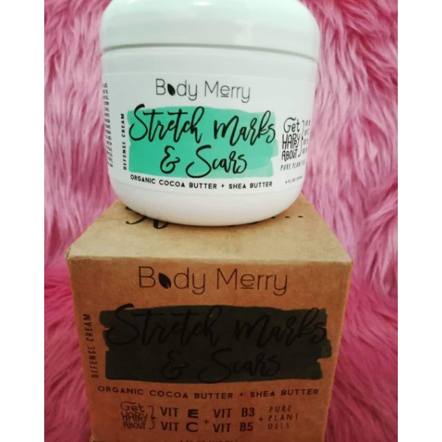 body merry stretch marks & scars cream