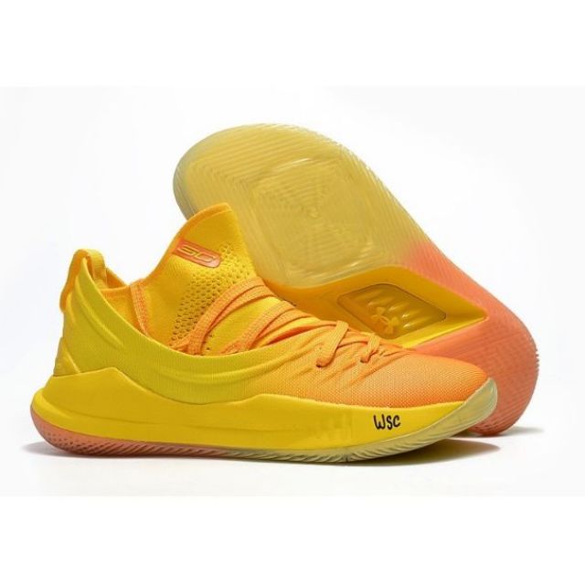 curry 5 yellow