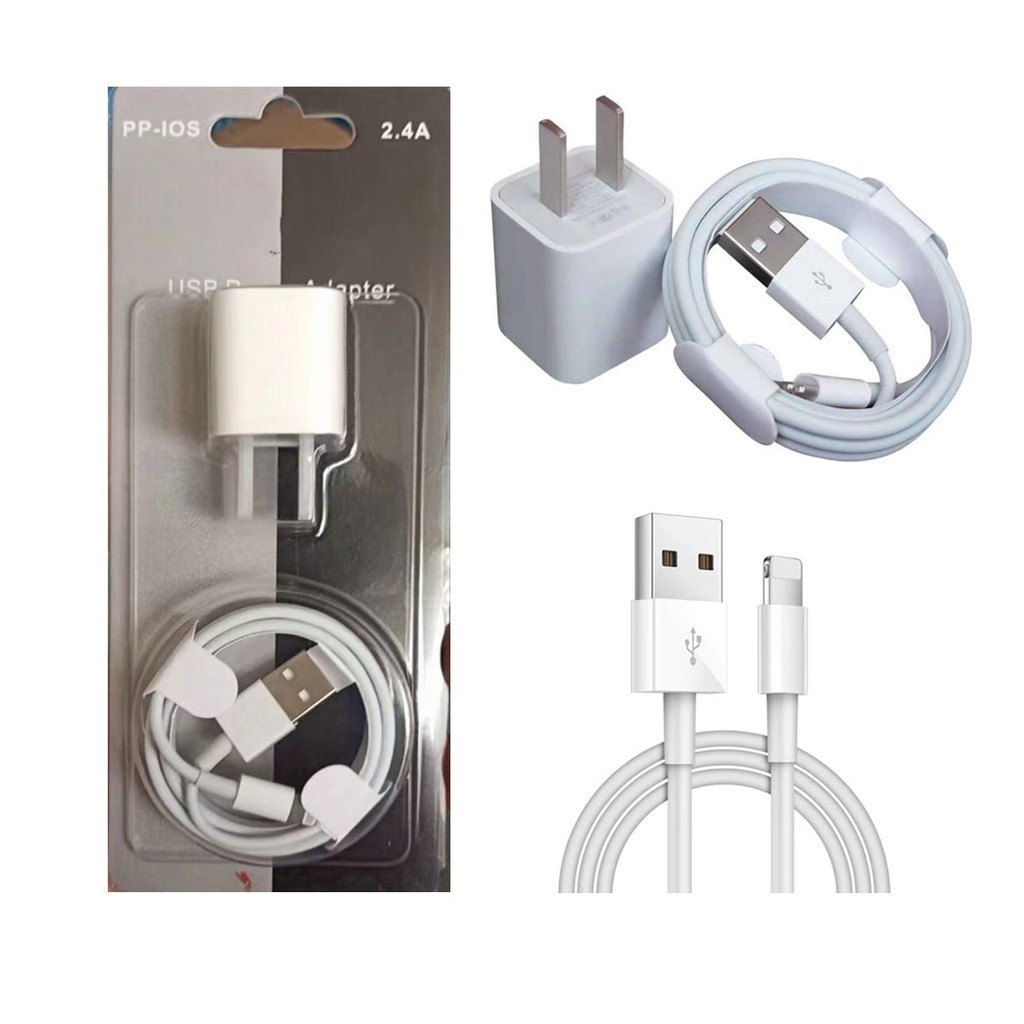 Apple iphone 6G/6S 6plus 7g 7plus Charger Set 5V/2.4A fast Charger with