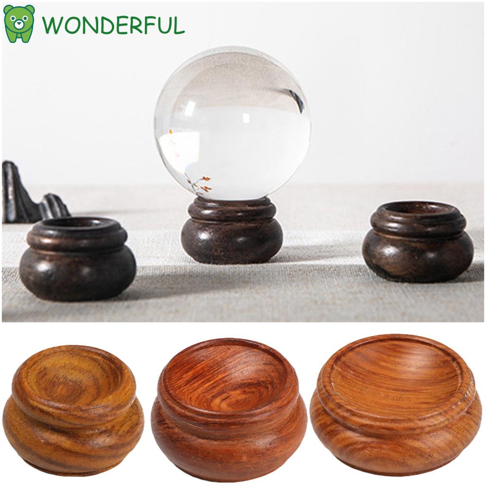 Photography Props Crystal Ball Base Fixed Seat Sphere Pedestal Display Stand 