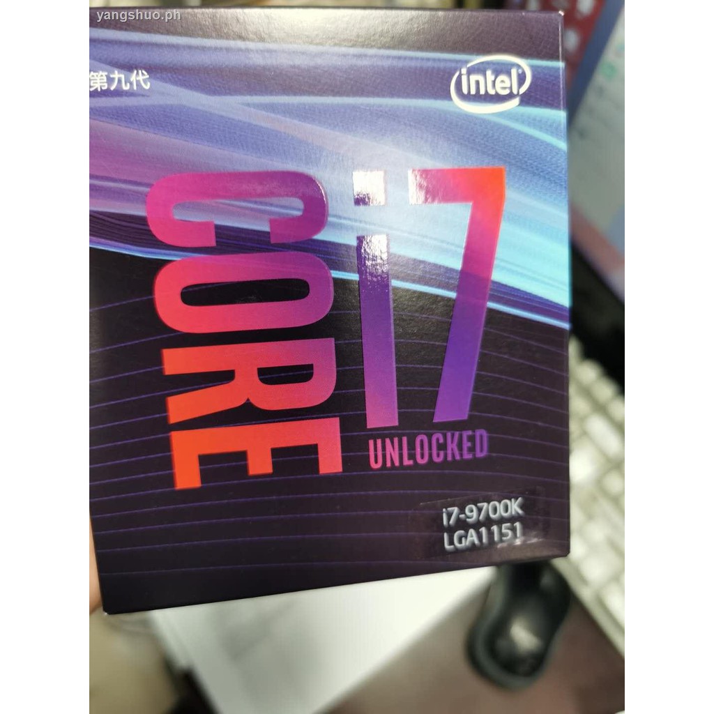 Intel Intel I7 9700k I7 9700kf 9700 Boxed Cpu Processor Shopee Philippines