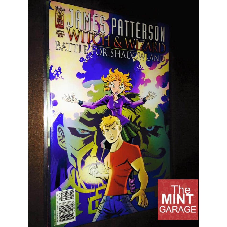 James Patterson's Witch & Wizard: Battle For Shadowland #1-2 IDW Comic book (2010) (VF)