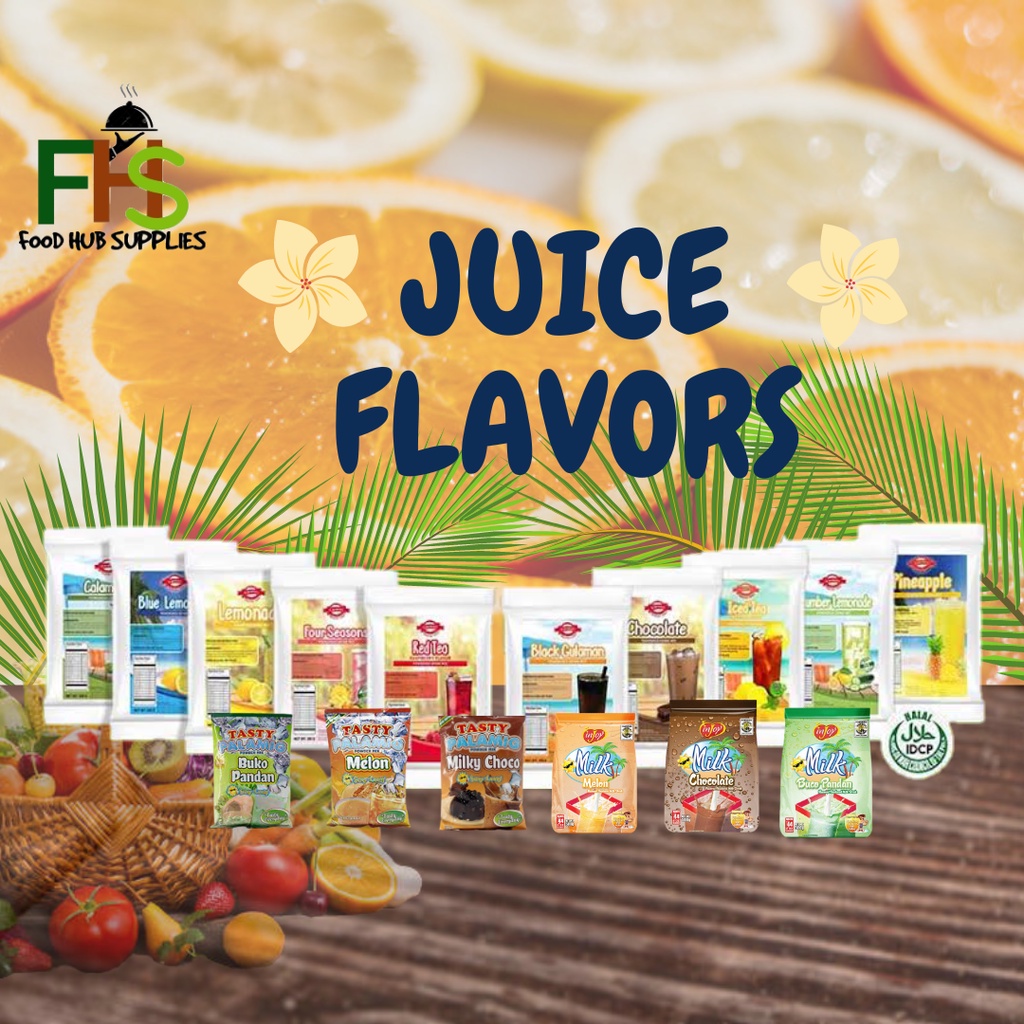 Chemag Juice Powder Flavors 1kilo Shopee Philippines