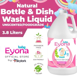 (G) 3.8 Liters Eyona Natural Baby Bottle & Nipple Cleanser, Dishwashing Liquid