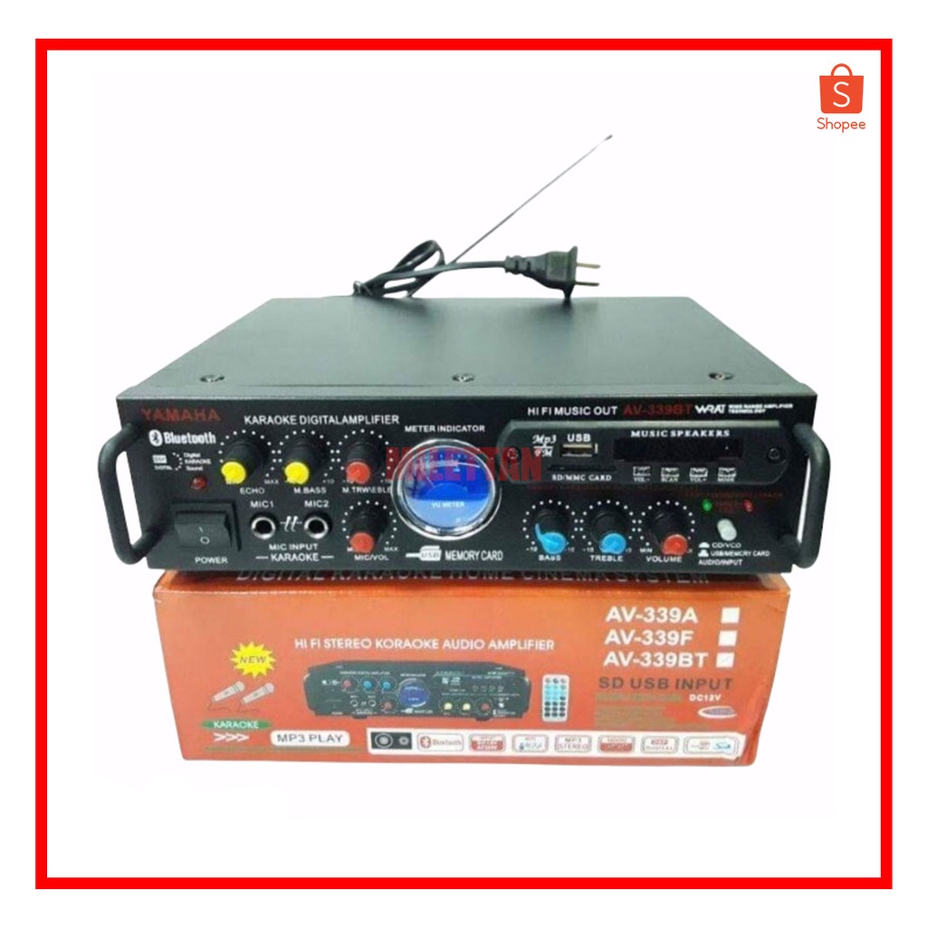 YAMAHA KARAOKE AMPLIFIER AV 339BT Shopee Philippines