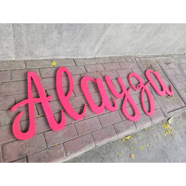Styro Letters Banner Names Shopee Philippines