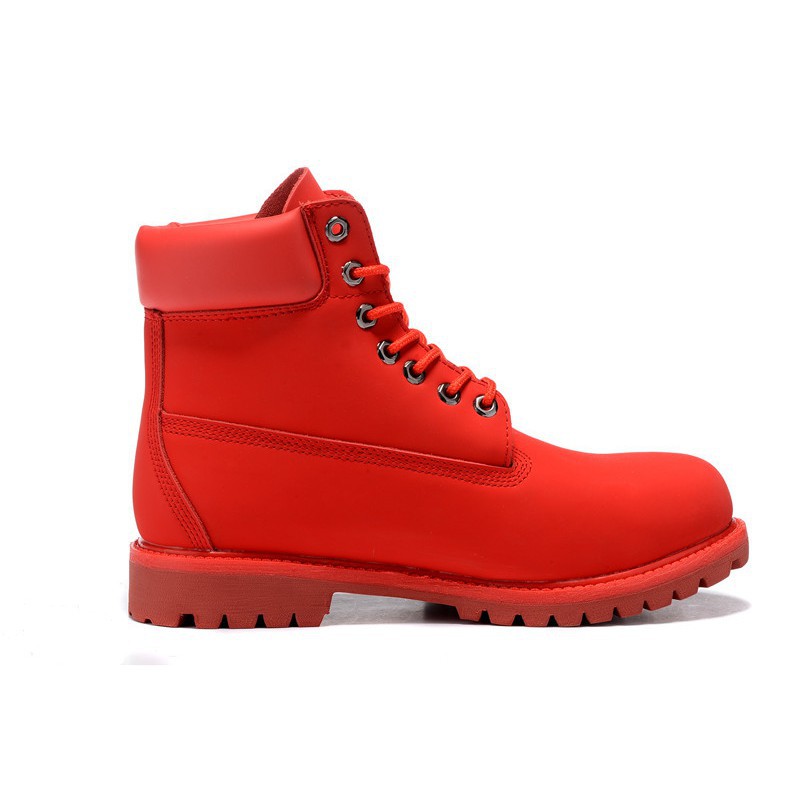 red blue and yellow timberlands