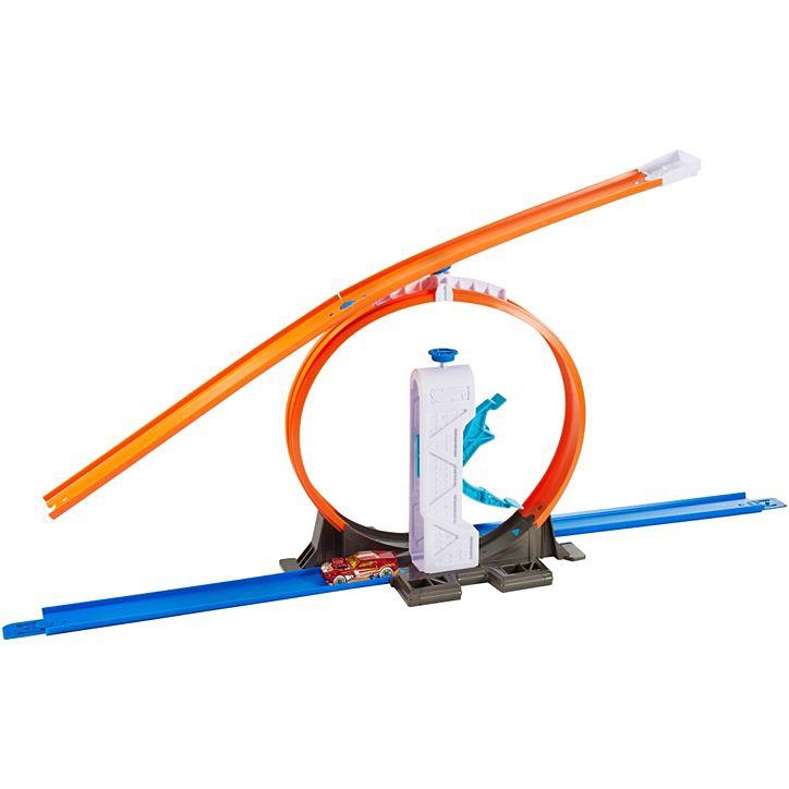 hot wheels loop track builder