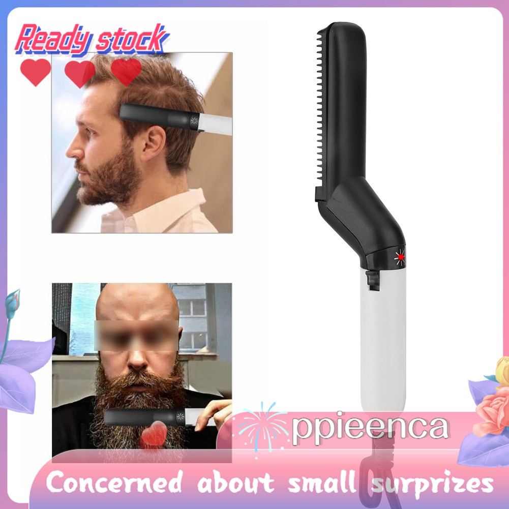 Multi Functional Men Hair Styling Comb Hair Straightening Curling