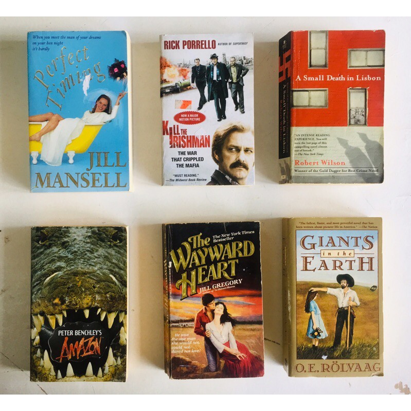 Authors Jill Gregory Robert Wilson Rick Porello Shopee Philippines