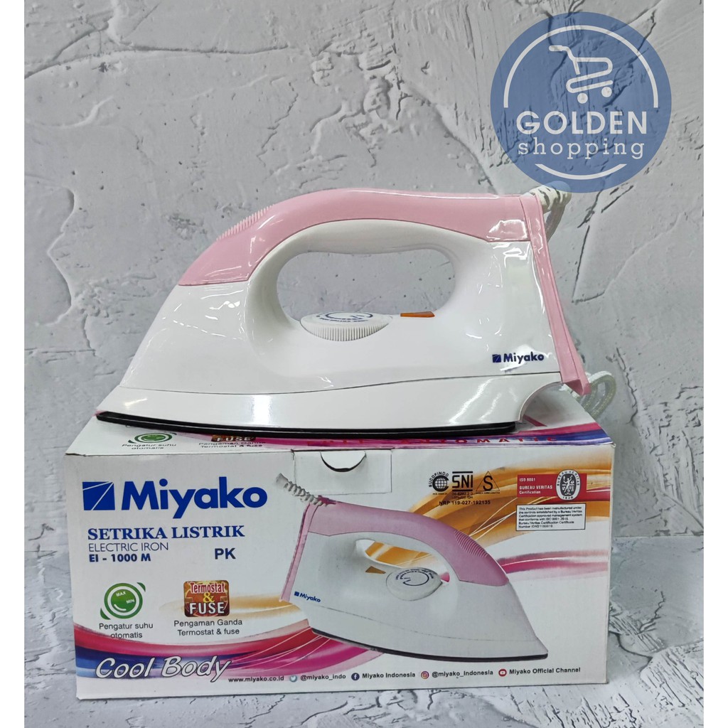 Miyako Electric Iron EI1000M Shopee Philippines