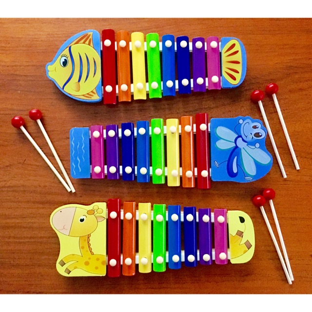 Wooden Xylophone (34x13cm) Shopee Philippines